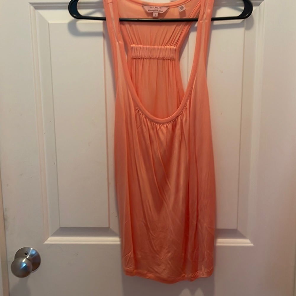Ted Baker London Peach Skylon Gathered top in excellent condition